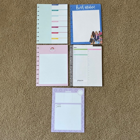 Classic sizes Happy Planner variety pack of pages - Picture 1 of 7